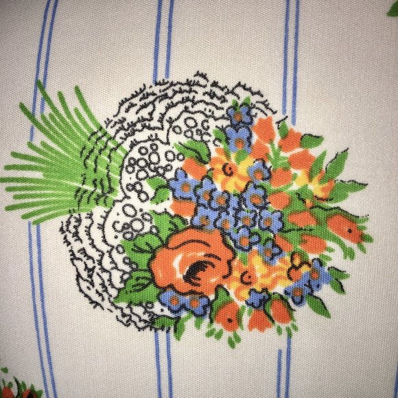 Elite Vintage Floral Top - Size 12 - Picture 4 of 5